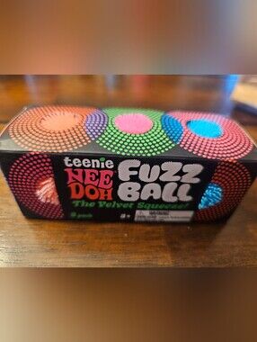 Fuzz Ball Velvet Squeeze - Multicolor Kids Sensory Pack